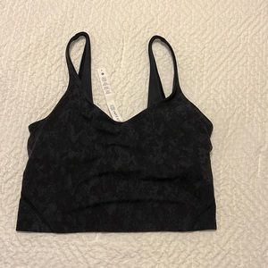 Lululemon Black Printed Align Tank